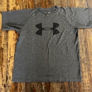 Under Armour Kids Gray Short Sleeve Tee